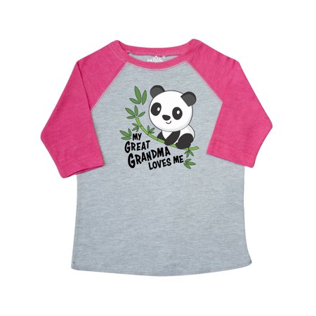 Inktastic My Great Grandma Loves Me- Cute Panda Gift Toddler Boy or Toddler Girl T-Shirt
Inktastic My Great Grandma Loves Me- Cute Panda Gift Toddler Boy or Toddler Girl T-Shirt