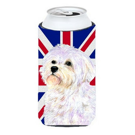 Maltese With English Union Jack British Flag Tall Boy bottle sleeve Hugger - 22 To 24 Oz.
Maltese With English Union Jack British Flag Tall Boy bottle sleeve Hugger - 22 To 24 Oz.