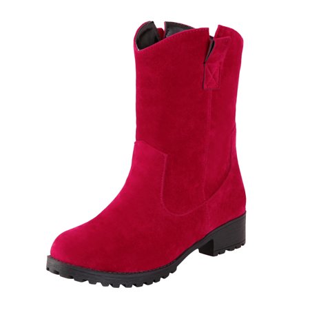qipaqil Toe Boots Heel Fashion Round Warm Suede Thick Heel Boots Low Women s women s boots Women Rain Boot
qipaqil Toe Boots Heel Fashion Round Warm Suede Thick Heel Boots Low Women s women s boots Women Rain Boot