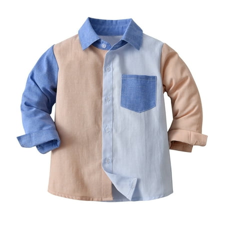 Fsqjgq Youth Graphic Long Sleeve Shirt Toddler Boys Long Sleeve Winter Shirt Tops Coat Outwear for Babys Clothes Patchwork Colours Blue T Shirts Boys Size 4T Cotton Blend A 100
Fsqjgq Youth Graphic Long Sleeve Shirt Toddler Boys Long Sleeve Winter Shirt Tops Coat Outwear for Babys Clothes Patchwork Colours Blue T Shirts Boys Size 4T Cotton Blend A 100