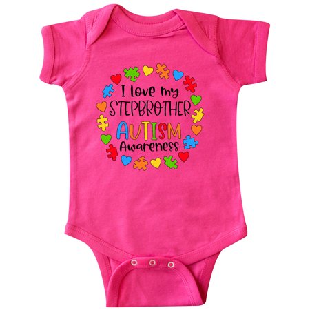 Inktastic I Love my Stepbrother Autism Awareness Gift Baby Boy or Baby Girl Bodysuit
Inktastic I Love my Stepbrother Autism Awareness Gift Baby Boy or Baby Girl Bodysuit