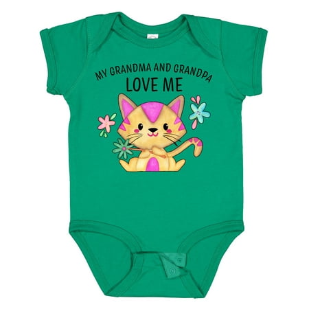 Inktastic My Grandma and Grandpa Love Me with Cute Kitten and Flowers Gift Baby Boy or Baby Girl Bodysuit
Inktastic My Grandma and Grandpa Love Me with Cute Kitten and Flowers Gift Baby Boy or Baby Girl Bodysuit