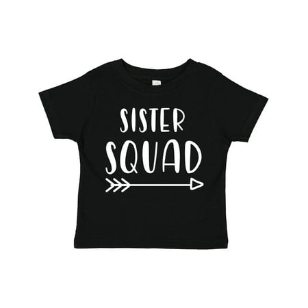 Inktastic Sister Squad with Arrow Gift Toddler Boy or Toddler Girl T-Shirt
