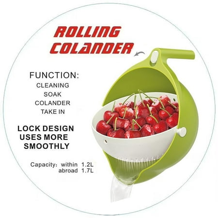 Kitchen organization kitchen Double Basket Bowl Washing Kitchen Strainer Noodle Vegetable Fruit Storage Fragarn
Kitchen organization kitchen Double Basket Bowl Washing Kitchen Strainer Noodle Vegetable Fruit Storage Fragarn
