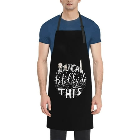 You Can Totally Do This Apron Waterproof Aprons For Women with Pockets Unisex Adjustable Aprons For Cooking Kitchen
You Can Totally Do This Apron Waterproof Aprons For Women with Pockets Unisex Adjustable Aprons For Cooking Kitchen