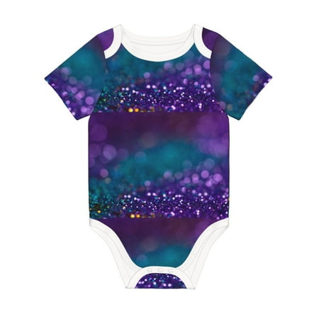 Coaee Purple and Green Glitter for Soft Cotton Baby Short-Sleeve Bodysuit Baby Girls Boys Bodysuit Romper
Coaee Purple and Green Glitter for Soft Cotton Baby Short-Sleeve Bodysuit Baby Girls Boys Bodysuit Romper