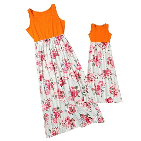 vbnergoie Mommy And Me Sleeveless Flower Print Maxi Dresses Family Summer Matching Set Matching Pajama Pants for Family plus Size Family Matching Pajamas Christmas Set
vbnergoie Mommy And Me Sleeveless Flower Print Maxi Dresses Family Summer Matching Set Matching Pajama Pants for Family plus Size Family Matching Pajamas Christmas Set