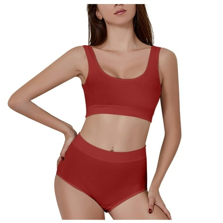 Knosfe Women s Bra and Panty Set Cotton Sexy Lingerie Set Beautiful Back Nightwear Babydoll XL
Knosfe Women s Bra and Panty Set Cotton Sexy Lingerie Set Beautiful Back Nightwear Babydoll XL