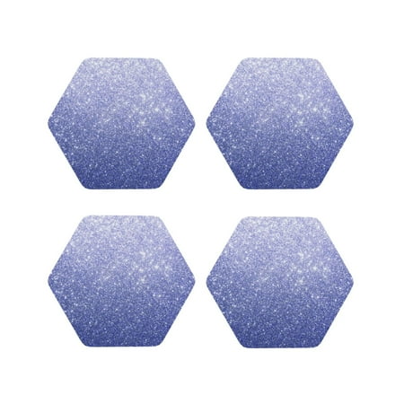 Honeii Glittering Blue Purple Print Leather Coaster Set of 4 Ideal for Safeguarding Your Furniture from Drinks Spills and Effortless Cleanup-Hexagon
Honeii Glittering Blue Purple Print Leather Coaster Set of 4 Ideal for Safeguarding Your Furniture from Drinks Spills and Effortless Cleanup-Hexagon