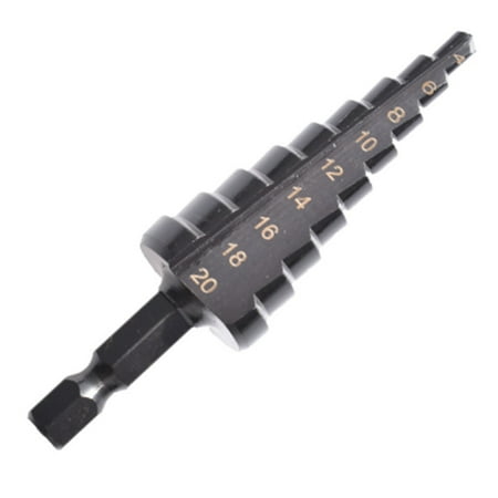 Step Cone Drill Bit 4Pcs HSS Step Drill Bit Set Straight Groove Step Cone Drill Bit Drilling Wood Metal Hole Cutter
Step Cone Drill Bit 4Pcs HSS Step Drill Bit Set Straight Groove Step Cone Drill Bit Drilling Wood Metal Hole Cutter