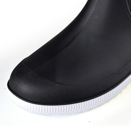 Men’s Ankle Rain Boots Waterproof With Detachable Cotton Cover Soft Comfortable Shoes For Gardening Fishing Hunting And Camping 40 Black
Men’s Ankle Rain Boots Waterproof With Detachable Cotton Cover Soft Comfortable Shoes For Gardening Fishing Hunting And Camping 40 Black
