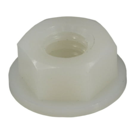 #14-20 Universal Nylon Plastic Coarse Thread Nuts FNN-012 (10 pcs.)