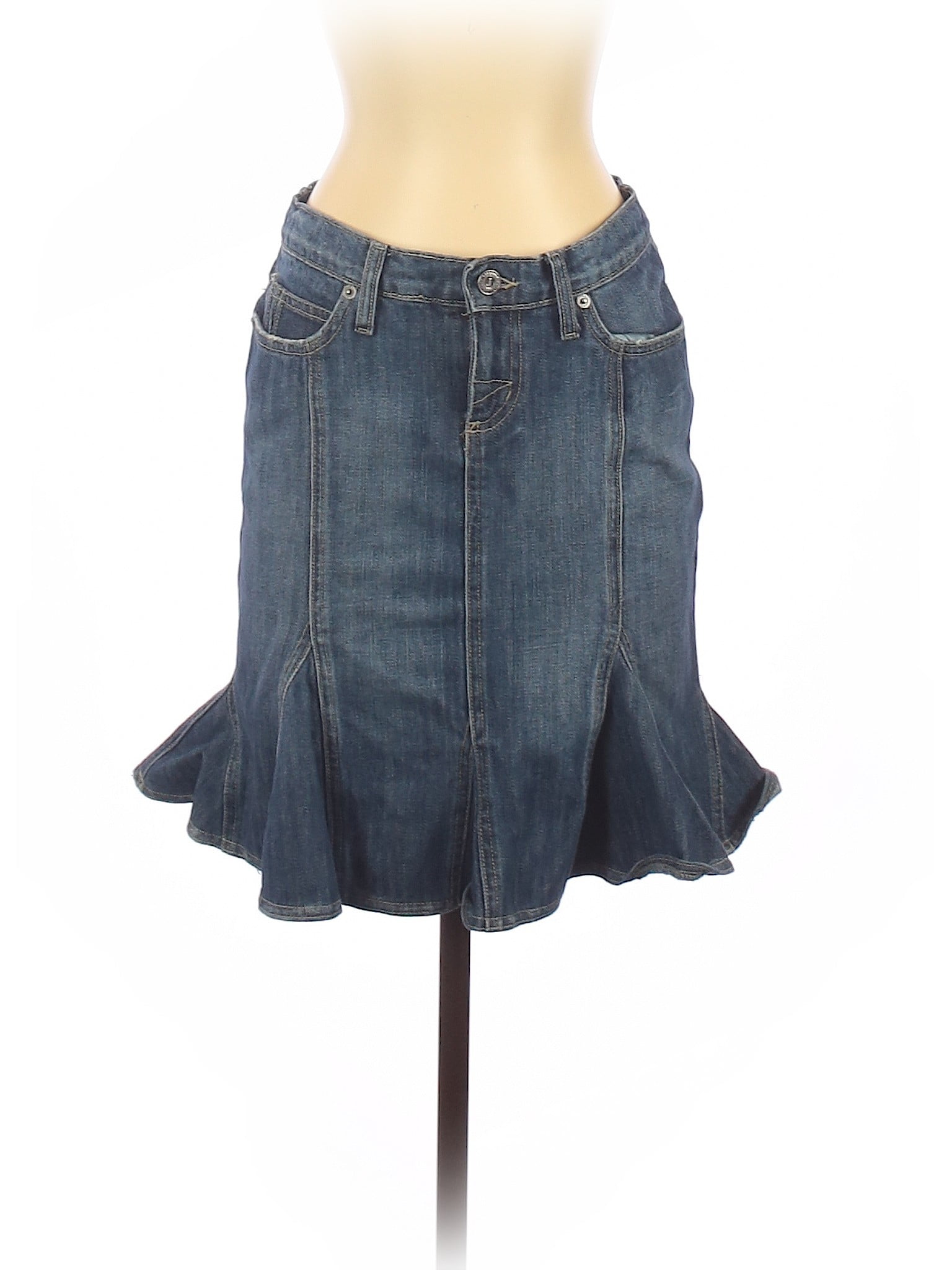 Juicy Couture Pre Owned Juicy Couture Women S Size P Denim Skirt