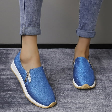 Aayomet Womens Business Casual Shoes Comfortable Fashion All Seasons Women Casual Shoes Flat Bottom Non Slip Round Toe Blue 7
Aayomet Womens Business Casual Shoes Comfortable Fashion All Seasons Women Casual Shoes Flat Bottom Non Slip Round Toe Blue 7