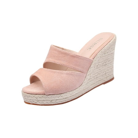 Zodanni Womens Espadrilles Beach Wedge Sandals Slip On Sandal Comfort Slippers Ladies Indoor Outdoor Lightweight Summer Pink 8
Zodanni Womens Espadrilles Beach Wedge Sandals Slip On Sandal Comfort Slippers Ladies Indoor Outdoor Lightweight Summer Pink 8