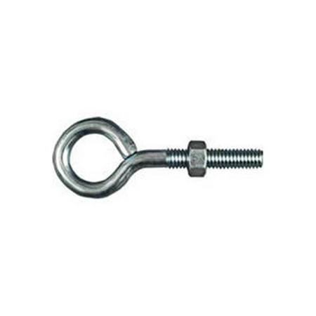 Hardware 221218 Eye Bolt With Nut 0.31 x 3.25 Zinc Plated Pack Of 10