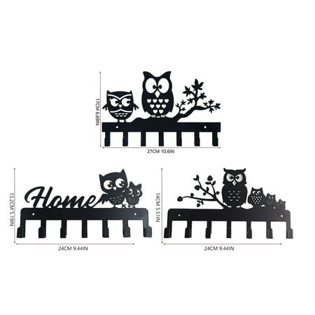 Keys Holder For Wall Metal Vintage Owl Keys Hook Home Decor Key Hanger Decorative With 7 Hooks Black
Keys Holder For Wall Metal Vintage Owl Keys Hook Home Decor Key Hanger Decorative With 7 Hooks Black