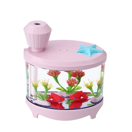 KAOU Portable Colorful Light Fish Tank Aquarium Essential Oil Diffuser Humidifier
KAOU Portable Colorful Light Fish Tank Aquarium Essential Oil Diffuser Humidifier