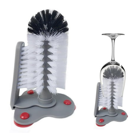 Fovolat Water Bottle Cleaning Brush Double Side Bar Glass Brush Washer with Suction Base 360 Degrees Bristle Brush Long Bottle Brush for Bottles Beer Cup Long Leg Cup gorgeously
Fovolat Water Bottle Cleaning Brush Double Side Bar Glass Brush Washer with Suction Base 360 Degrees Bristle Brush Long Bottle Brush for Bottles Beer Cup Long Leg Cup gorgeously