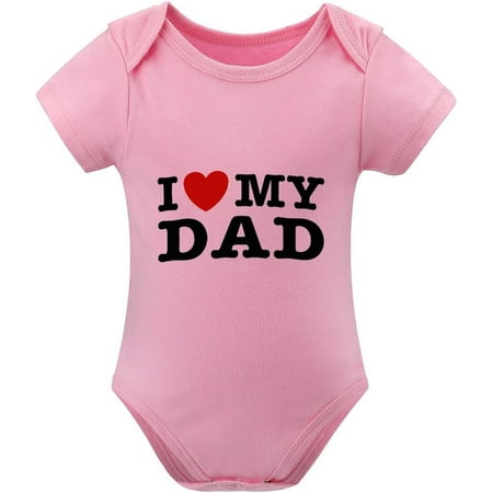 I Love My Dad Baby Unisex Clothes Newborn Sets Short Sleeve Cute Newborns Outfits White Girls Newborn Outfit
I Love My Dad Baby Unisex Clothes Newborn Sets Short Sleeve Cute Newborns Outfits White Girls Newborn Outfit