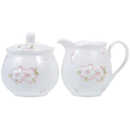 1 Set of Ceramic Creamer Pitcher Decorative Milk Pitcher Household Sugar Jar Kitchen Sugar Holder
1 Set of Ceramic Creamer Pitcher Decorative Milk Pitcher Household Sugar Jar Kitchen Sugar Holder