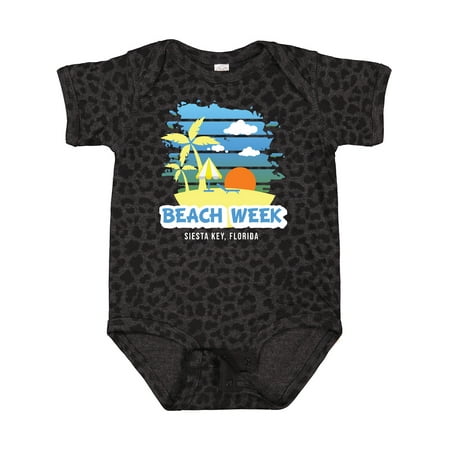 Inktastic Beach Week Siesta Key Florida with Palm Trees Gift Baby Boy Bodysuit
