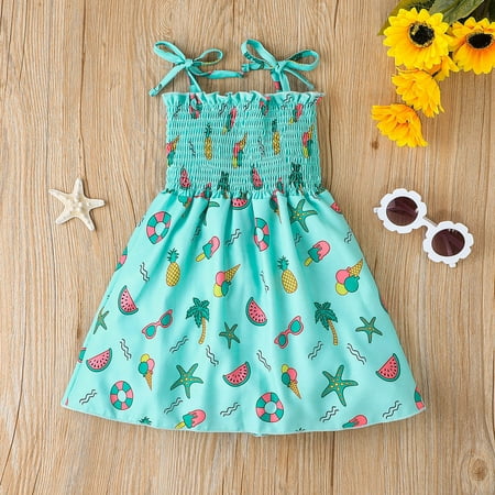 Cathalem And Dress Toddler Girls Sleeveless Beach Dresses Kids Cartoon Printed Princess Dress Clothes Flower Girl Dress Hot Dress Green 1 Year
Cathalem And Dress Toddler Girls Sleeveless Beach Dresses Kids Cartoon Printed Princess Dress Clothes Flower Girl Dress Hot Dress Green 1 Year