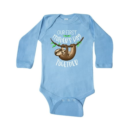 Inktastic Our 1st Mothers Day Together Cute Mom and Baby Sloth Gift Baby Boy or Baby Girl Long Sleeve Bodysuit
Inktastic Our 1st Mothers Day Together Cute Mom and Baby Sloth Gift Baby Boy or Baby Girl Long Sleeve Bodysuit