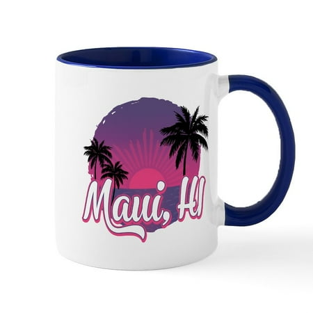 CafePress - Maui Hawaii - 11 oz Ceramic Mug - Novelty Coffee Tea Cup