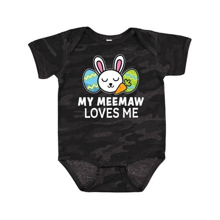 Inktastic My Meemaw Loves Me with Bunny and Easter Eggs Gift Baby Boy or Baby Girl Bodysuit
Inktastic My Meemaw Loves Me with Bunny and Easter Eggs Gift Baby Boy or Baby Girl Bodysuit