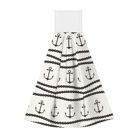 Easygdp Anchors and Ropes Kitchen Hand Towels Hanging Tie Towels Fast Drying Dish Cloth with Loop for Bathroom Restroom Home Decor
Easygdp Anchors and Ropes Kitchen Hand Towels Hanging Tie Towels Fast Drying Dish Cloth with Loop for Bathroom Restroom Home Decor