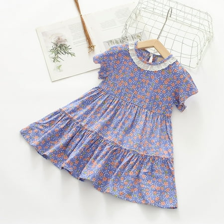 Realhomelove Girls Summer Dresses Baby Clothes for Girls Short Sleeve Flower Print Ruffle Dresses Cute A Line Toddlers Beach Party Sundress 2-10T
Realhomelove Girls Summer Dresses Baby Clothes for Girls Short Sleeve Flower Print Ruffle Dresses Cute A Line Toddlers Beach Party Sundress 2-10T