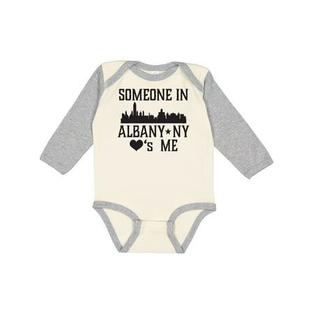 Inktastic Albany New York Skyline Someone Loves Me Gift Baby Boy or Baby Girl Long Sleeve Bodysuit
Inktastic Albany New York Skyline Someone Loves Me Gift Baby Boy or Baby Girl Long Sleeve Bodysuit