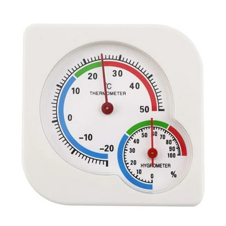 2 in 1 Hygrothermograph Indoor Hygrometer Easy Reading High Accuracy Color Partition Indication With Hook
2 in 1 Hygrothermograph Indoor Hygrometer Easy Reading High Accuracy Color Partition Indication With Hook
