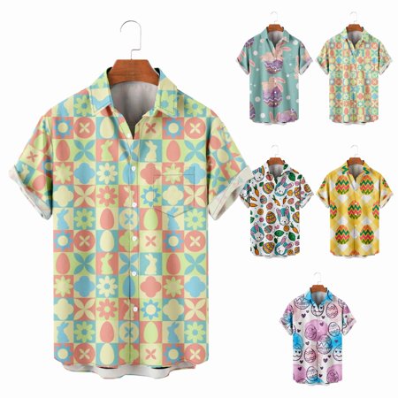 Easter Family Matching Button Down Short Sleeve Tee Shirts with Breast Pocket Lightweight Clothing For Men Boys
Easter Family Matching Button Down Short Sleeve Tee Shirts with Breast Pocket Lightweight Clothing For Men Boys