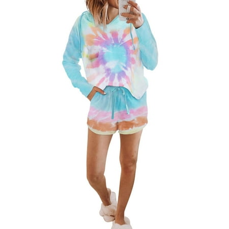Ekeka New Arrivals Tie Dye Long Sleeve V Neck Women Pajama Set Button Down Sleepwear Elastic Waist
Ekeka New Arrivals Tie Dye Long Sleeve V Neck Women Pajama Set Button Down Sleepwear Elastic Waist