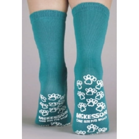 Slipper 1 Size Terry Teal 2Ea/Pr