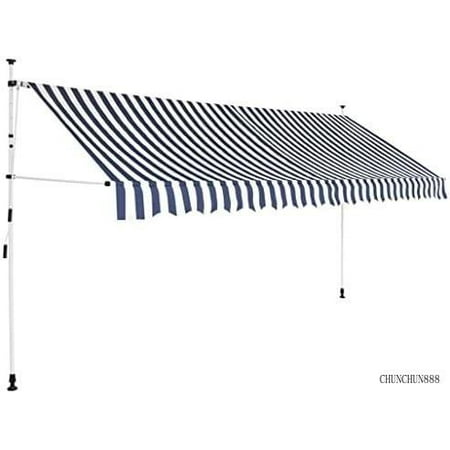 Manual Retractable Awning- Manual Retractable Awning 137.8 Blue And White Stripes
Manual Retractable Awning- Manual Retractable Awning 137.8 Blue And White Stripes
