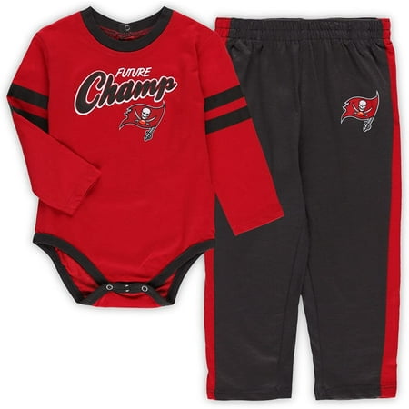 NFL_ Infant/NFL Little Kicker Long Sleeve Bodysuit & Pants Set(Player numbers can be customized)
NFL_ Infant/NFL Little Kicker Long Sleeve Bodysuit & Pants Set(Player numbers can be customized)