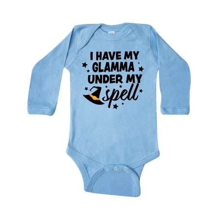 Inktastic I Have My Glamma Under My Spell with Cute Witch Hat Gift Baby Boy or Baby Girl Long Sleeve Bodysuit
Inktastic I Have My Glamma Under My Spell with Cute Witch Hat Gift Baby Boy or Baby Girl Long Sleeve Bodysuit