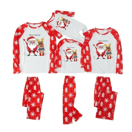 Matching Christmas Pajamas for Family Holiday PJs for Women/Men/Kids Vacation Cute Printed Loungewear Sleepwear B Baby 18M
Matching Christmas Pajamas for Family Holiday PJs for Women/Men/Kids Vacation Cute Printed Loungewear Sleepwear B Baby 18M
