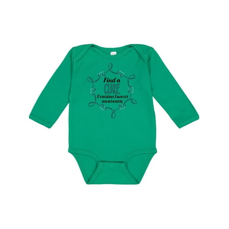 Inktastic Ovarian Cancer Awareness Find a Cure Heart Ribbon Gift Baby Boy or Baby Girl Long Sleeve Bodysuit
Inktastic Ovarian Cancer Awareness Find a Cure Heart Ribbon Gift Baby Boy or Baby Girl Long Sleeve Bodysuit