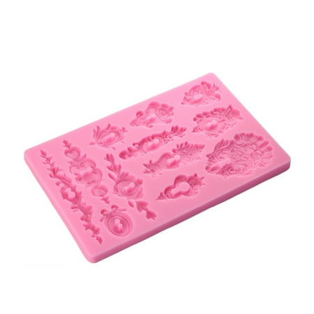 DIY European Flower Pattern Cake Border Silicone Mold Baroque Scroll Relief Fondant Cake Decorating Tools Candy Chocolate Mould
DIY European Flower Pattern Cake Border Silicone Mold Baroque Scroll Relief Fondant Cake Decorating Tools Candy Chocolate Mould