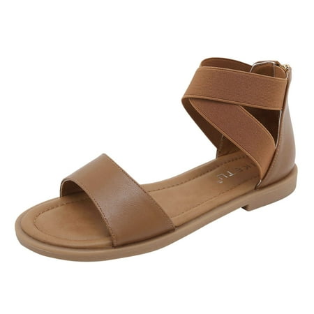 YUHAOTIN Female Womens Dress Sandals Low Heel Wedge Open Toe Elastic Elastic Soft Sole Roman Sandals Women s Large Size Flat Sandals Sandals Women Heels Clear Ladies Sandals Wide Width
YUHAOTIN Female Womens Dress Sandals Low Heel Wedge Open Toe Elastic Elastic Soft Sole Roman Sandals Women s Large Size Flat Sandals Sandals Women Heels Clear Ladies Sandals Wide Width