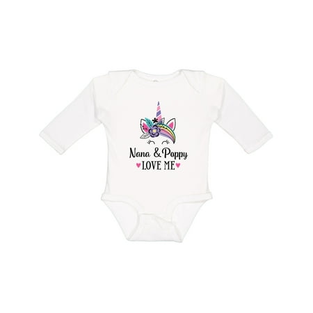 Inktastic Nana and Poppy Love Me Unicorn Grandchild Gift Baby Girl Long Sleeve Bodysuit
Inktastic Nana and Poppy Love Me Unicorn Grandchild Gift Baby Girl Long Sleeve Bodysuit