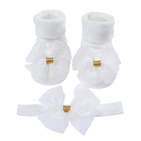 Fimkaul Baby Socks Children Soft Bottom Shoes Bowkot Princess Floor 1PC + 1PC Bow Hairband Boys Girls Socks White
Fimkaul Baby Socks Children Soft Bottom Shoes Bowkot Princess Floor 1PC + 1PC Bow Hairband Boys Girls Socks White