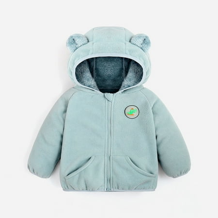 Hunpta Toddler Boys Girls Winter Coat Bear Ears Hooded Jacket Fleece Thicken Windproof Warm Outwear
Hunpta Toddler Boys Girls Winter Coat Bear Ears Hooded Jacket Fleece Thicken Windproof Warm Outwear