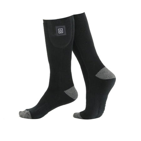 Aousin Winter Long Tube Electric Heating Socks Foot Warmer Charging Thermal Heated Stockings Black Adjustable Temperature
Aousin Winter Long Tube Electric Heating Socks Foot Warmer Charging Thermal Heated Stockings Black Adjustable Temperature