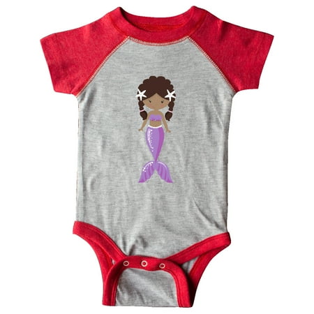 Inktastic African American Mermaid Brown Hair Purple Tail Gift Baby Girl Bodysuit
Inktastic African American Mermaid Brown Hair Purple Tail Gift Baby Girl Bodysuit