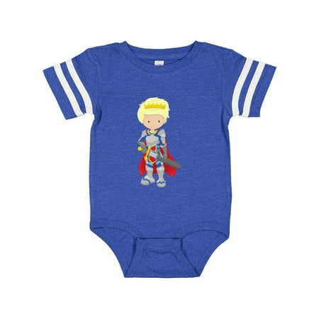 Inktastic Boy Prince Knight In Shining Armor Blond Hair Gift Baby Boy Bodysuit